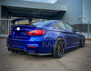 Aileron arrière double couche en fibre de carbone style Vorstein avec finition polie pour <span class=keywords><strong>BMW</strong></span> F80 F82 M3 <span class=keywords><strong>M4</strong></span> GT - Product Image 6