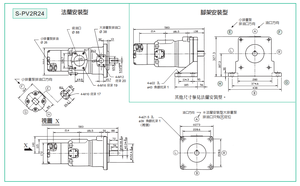 PV2R12-10-53-F-REAA-43 PV2R12-14-47-F-REAA-41 PV2R12-31-33-F-REAA-4222 PV2R13-19 Pompe à double palette - Product Image 5