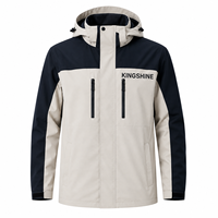 Vestes décontractées pour hommes très vendues, couleur unie, à capuche, avec logo personnalisé, imperméables