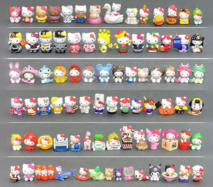 100 Unique Mini Anime Chat Poupées Mystère Boîte Aveugle Figurines À Collectionner <span class=keywords><strong>Kawaii</strong></span> En Plastique Décor De Bureau pour Le Mariage De Pâques - Product Image 3