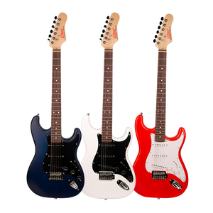 Gecko Nhà Máy Giá Dây <span class=keywords><strong>C</strong></span>ụ Maple <span class=keywords><strong>C</strong></span>ổ Guitarra Electrica Basswood <span class=keywords><strong>C</strong></span>ơ Thể Màu Đỏ Điện Guitar Cho Người Mới Bắt Đầu - Product Image 6