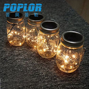 โคมไฟแก้ว LED แบบ Poplor ใช้พลังงานแสงอาทิตย์ สำหรับตกแต่งสวน ลานบ้าน และกลางแจ้ง - Product Image 3