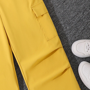 Conjunto de Ropa de Verano para Niñas, Camiseta de Manga Corta con Estampado de Letras y Pantalones Holgados, Apto para el Día y la Noche - Product Image 5