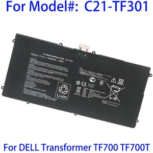 Chất lượng Pin máy tính xách tay C21-TF301 cho <span class=keywords><strong>Asus</strong></span> máy tính xách tay biến áp TF700 <span class=keywords><strong>TF700T</strong></span> 7.4V 25wh Pin máy tính xách tay - Product Image 2