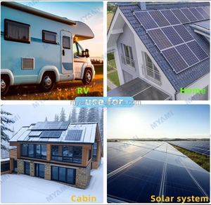 MYAMI Contrôleur de charge solaire RS485 MPPT 30A 60A 120A 12V 24V 36V 48V 96V Régulateur automatique de panneau solaire avec écran LCD pour <span class=keywords><strong>camping</strong></span>-<span class=keywords><strong>car</strong></span> - Product Image 5