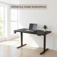 Bureau de jeu pour ordinateur AOR, mobilier de bureau commercial ergonomique moderne, intelligent, réglable en hauteur électriquement, avec fonction mémoire
