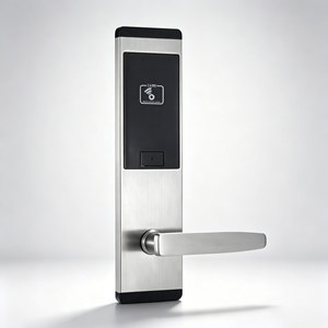 กลอนประตูโรงแรมสแตนเลส RFID ยี่ห้อ Glomarket Ttlock พร้อมระบบจัดการ สำหรับสำนักงาน โฮมสเตย์ เกสต์เฮาส์ รุ่น HT0002 RFID Hotel Lo - Product Image 1