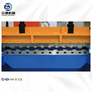 인기 있는 IBR 사다리꼴 지붕 철판 냉간 롤 성형기 단층 지붕 타일 제조 기계 - Product Image 2