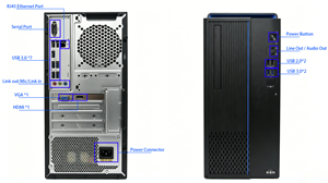 คอมพิวเตอร์ตั้งโต๊ะธุรกิจราคาถูกจากโรงงานโดยตรง Hairuichuang 16GB DDR4 256G SSD 1TB HDD ชุดเต็มสำหรับใช้งานในบริษัท Hygon C86-3G 8C16T C - Product Image 5