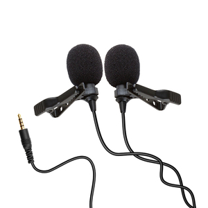 Ruido cancelación doble Lavaliver Clip micrófonos para Smartphone portátil - Product Image 4