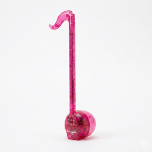 Otamatone Crystal - Clear Pink Edition - Japanese Electronic <b>Musical</b> <b>Instrument</b> <b>Toy</b>, Transparent Pop Color Model - Product Image 2