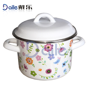 Casserole antiadhésive bon marché Offre Spéciale de qualité supérieure pour restaurant pot à soupe <span class=keywords><strong>en</strong></span> émail profond - Product Image 4