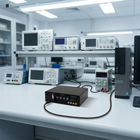 Contrôleur piézoélectrique DC-C52.MS4, pilote piézoélectrique 4 canaux pour actionneur piézoélectrique et positionnement de lentilles (0-120V, 0.5A, USB/RS422)