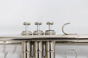 Trompeta de estudiante niquelada de alta calidad, Trompeta C a buen precio con tono BB - Product Image 5