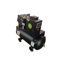Portable Mobile 2.2KW 4KW 4.5KW peinture en aérosol industrielle courant alternatif compresseur d'air réservoir d'air noir petit noyau de moteur à vis