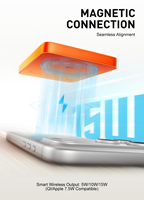 LDNIO PQ28 Qi2, Banco de Energía Magnético Inalámbrico de 15W, Carga Rápida PD de 20W, Banco de Energía Ultrafino de 5000mAh, Nuevo