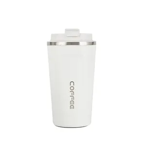 แก้วน้ำสุญญากาศสแตนเลส 304 แบบสองชั้น พร้อมฝาปิด ขวดกาแฟ - Product Image 4