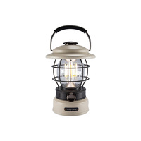 Lampe de camping rétro pour l'extérieur, lanterne LED rechargeable par USB, commande rotative, lumière d'ambiance portable pour table et tente