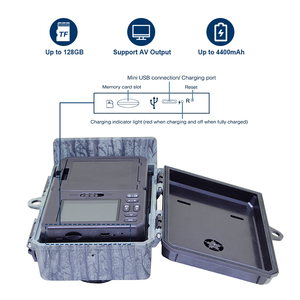 Support de haute qualité APP 4K WIFI solaire alimenté 30MP caméra piège caméra de <span class=keywords><strong>chasse</strong></span> faune pièges Photo pour la sécurité extérieure - Product Image 6