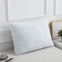Oreiller carré anti-ronflement en mousse à mémoire de forme pour chambre à coucher