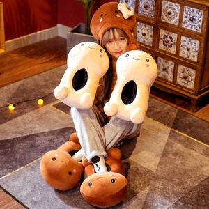 <span class=keywords><strong>Pantofole</strong></span> a Forma di Pene Kawaii, Calde <span class=keywords><strong>Pantofole</strong></span> Invernali per <span class=keywords><strong>Adulti</strong></span>, Scarpe da Interno per Donne, Regalo Unico - Product Image 2