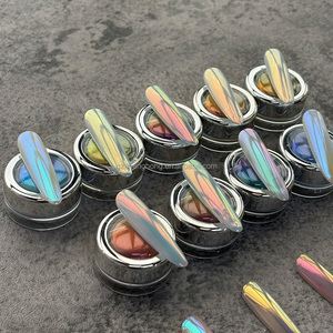 <span class=keywords><strong>Poudre</strong></span> de chrome clair pour nail art <span class=keywords><strong>et</strong></span> artisanat en résine de qualité professionnelle, effet miroir, pigment holographique, <span class=keywords><strong>poudre</strong></span> changeante - Product Image 1