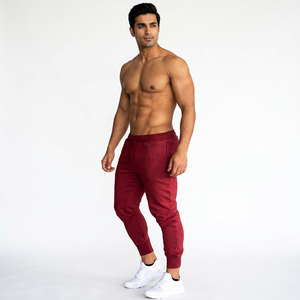 <b>Men's</b> Trousers Wholesale OEM Slim Fit Cotton <b>Stretch</b> Pants Office Casual Design with Side Pockets and Zipper Fly - Product Image 1