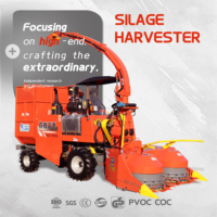 Machine à ensiler le maïs Senrui4QZ-2000A pour usage agricole, mini ensileuse, livraison rapide