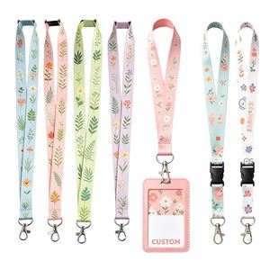 Full Color Custom Printed NFC Badge <b>Lanyard</b> Contactless Card Holder <b>Lanyard</b> Single Hook for Access Control - Product Image 1