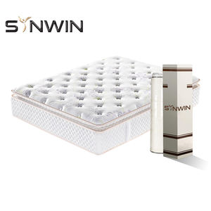 12 Inci Desain Kontemporer Penutup Katun Rajut Lembut Kasur Saku Hibrida Kasur Kasur Kasur Mewah Kanada - Product Image 1