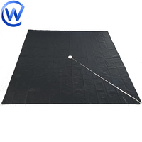 Agrocover Tapis de paillage écologique agricole pour la protection des arbres, couverture du sol et barrière anti-herbes pour arbres