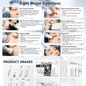 Máquina de Belleza 8 en 1 con Microdermoabrasión y Pantalla Táctil de 10 Pulgadas, Fácil de Usar para Profesionales de Salón - Product Image 6