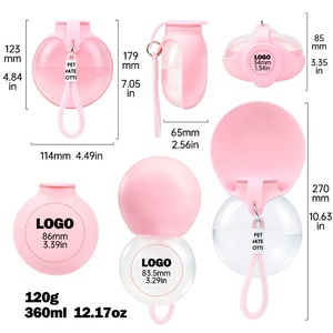 Botella de Agua para Perros de Silicona de Grado Alimenticio Aprobada por la FDA, Taza de Viaje Plegable para Mascotas, para Cachorros, Senderismo, Viajes por Carretera, a Prueba de Fugas, 360 ml, Venta al por Mayor - Product Image 6