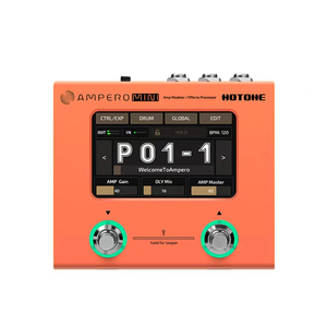 Processeur multi-effets pour <span class=keywords><strong>guitare</strong></span> électrique Hotone Ampero <span class=keywords><strong>Mini</strong></span>, pour basse et <span class=keywords><strong>guitare</strong></span> <span class=keywords><strong>acoustique</strong></span>, avec carte son numérique et simulateur d'<span class=keywords><strong>ampli</strong></span> - Product Image 1