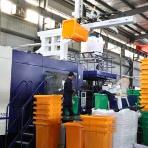 240ltr comprar cubo de basura precio barato con ruedas contenedor de basura reciclar 240l cubo de basura de plástico con ruedas OEM - Product Image 6