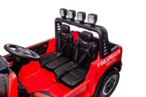 DODGE RAM 1500 RHO Voiture électrique autoportée 12V pour enfants Super Truck avec 4 roues à batterie rechargeables Fire Rescue Licensed DODGE RAM - Product Image 3