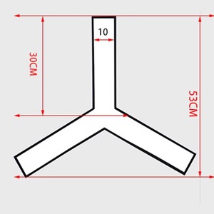 โคมไฟเพดานทรงตัว Y สีดำทองสไตล์นอร์ดิก โคมไฟอะคริลิคสำหรับห้องครั<span class=keywords><strong>ว</strong></span> ห้องรับประทานอาหาร โคมไฟอุตสาหกรรม - Product Image 6