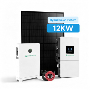 Kit de Paneles Solares Mini de <span class=keywords><strong>12kw</strong></span>, 10kw y 8kw para Uso Doméstico, Inversor <span class=keywords><strong>Sungrow</strong></span> con Batería de Iones de Litio, Generador Solar Doméstico - Product Image 1