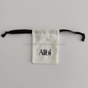 Оптовые мягкие мешочки на завязках из перерабатываемого холщового хлопка на заказ по фабричной цене для колец и обуви - Product Image 2