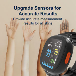 Oksimeter Pulsa Rumah Tangga BERRY dengan Bluetooth Bertenaga Listrik Akurasi 99% Bersertifikat CE Kelas II BM2000A - Product Image 2