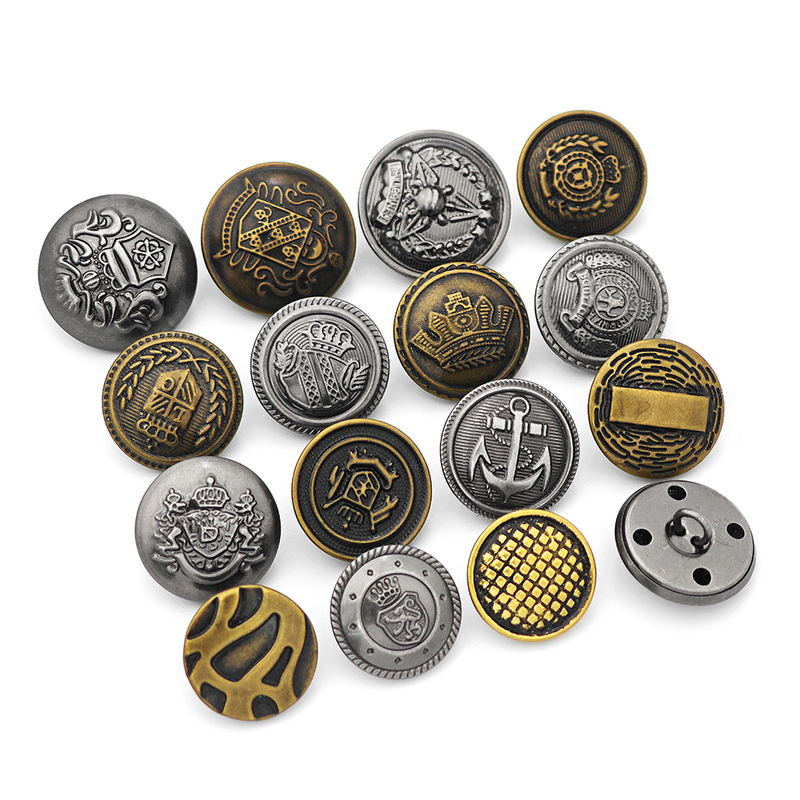 High Quality Custom Shaped Metal Buttons