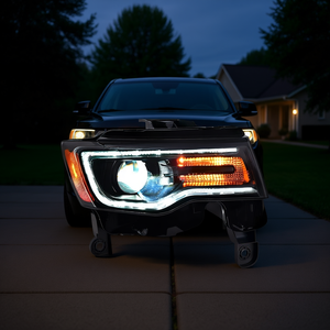 Faro Delantero LED para Jeep Grand Cherokee 14-16, Lado Derecho, Blanco, Actualización de Retrofit, 12V, Nuevo Sistema de Iluminación Automotriz - Product Image 2