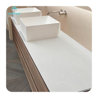 Dalles de surface solide en acrylique modernes de qualité supérieure pour comptoirs de cuisine, salles de bain, dessus de table et dessus de meuble-lavabo - Usage commercial et résidentiel