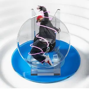 BT 3D Hologram chiếu Loa máy tính để bàn LED Fan Đăng ba chiều đèn máy nghe nhạc điều khiển từ xa