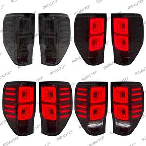 <strong>Halogen</strong> to LED Smoked Black Tail Light Back Stop Lamp Rear Light Fit for Ford Ranger 2012 2015 2018 2021 <strong>T5</strong> T6 T7 T8 PX3 - Product Image 3