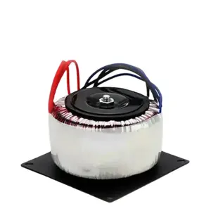 Fios de cobre ac 220v 230v ac 9 0 9 12 0 12 16 0 16 100w pequeno transformador toroidal 24v 36v