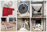 Centrale de malaxage de béton sec entièrement automatique 90m³/h avec contrôle PLC, machine de dosage d'agrégats à vendre