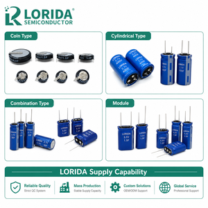 Condensateur de surtension Lorida Orignal 5.5V 0.68F de type V 20V, condensateur de 0.1 microfarad 15kV, condensateur de 5.5V - Product Image 5