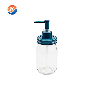 Vidro Mason <span class=keywords><strong>Jar</strong></span> Sabonete Líquido com Tampa Parafuso e Bomba - Product Image 2
