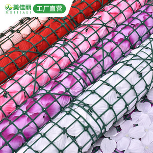 Artificial Flower <b>Fence</b> <b>Net</b> 0.5x0.5m 0.5x3m 1x3m Green Mesh For Home Decor And Photography Props - Product Image 1